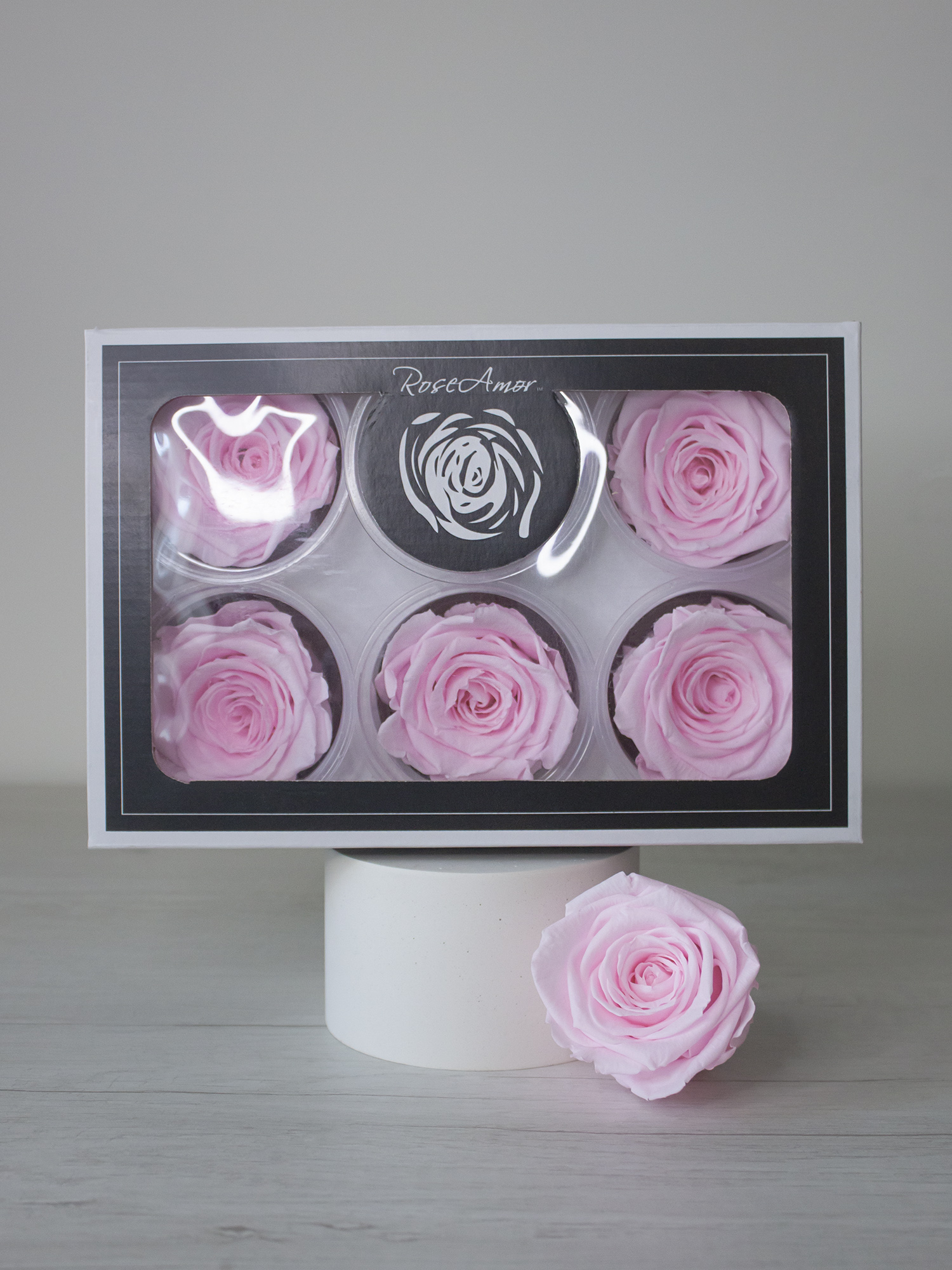 Троянда стабілізована RoseAmor XL Pin 99 яскраво-рожева