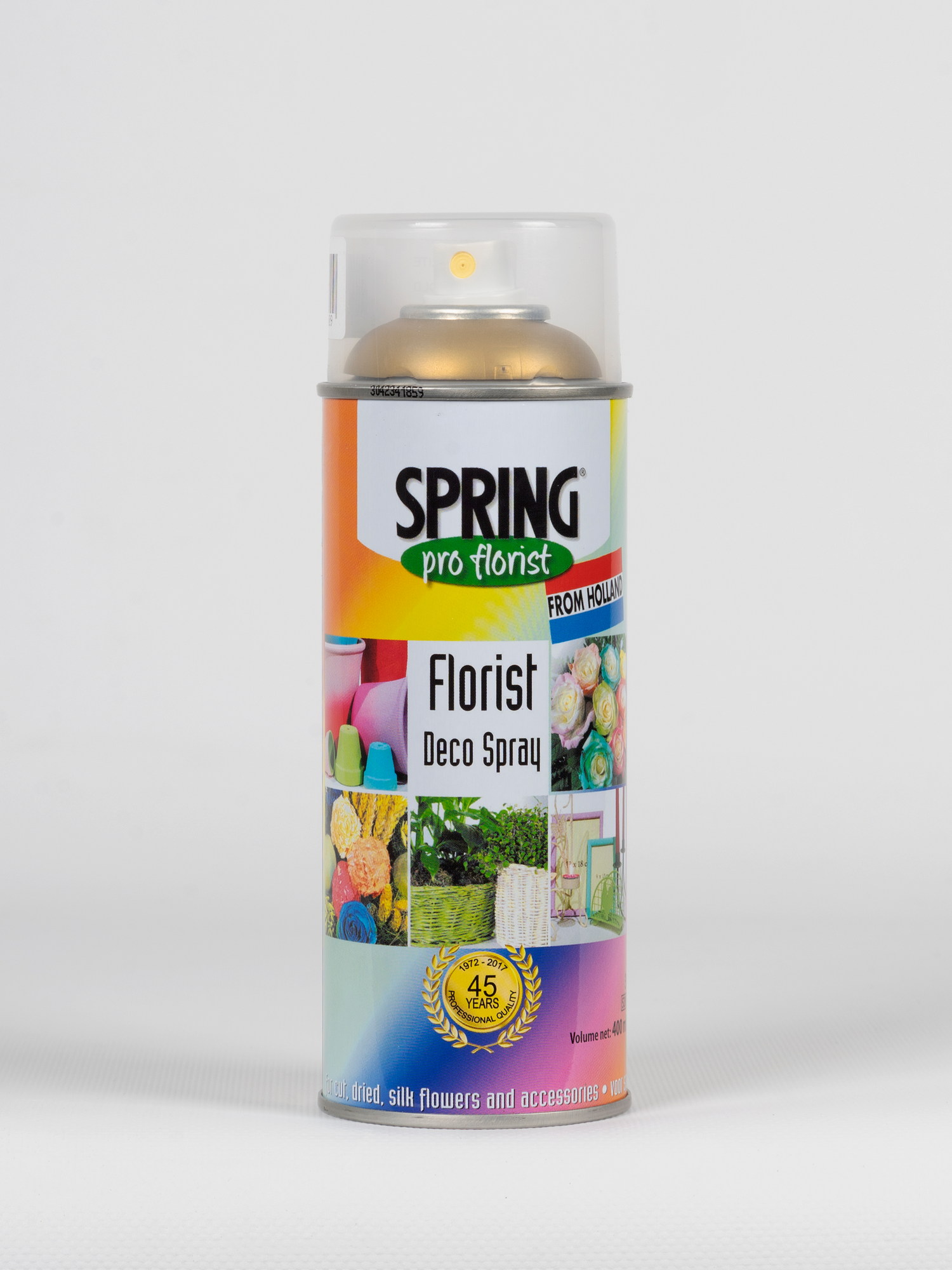 Фарба для квітів Florist Deco Spray золото 400 мл